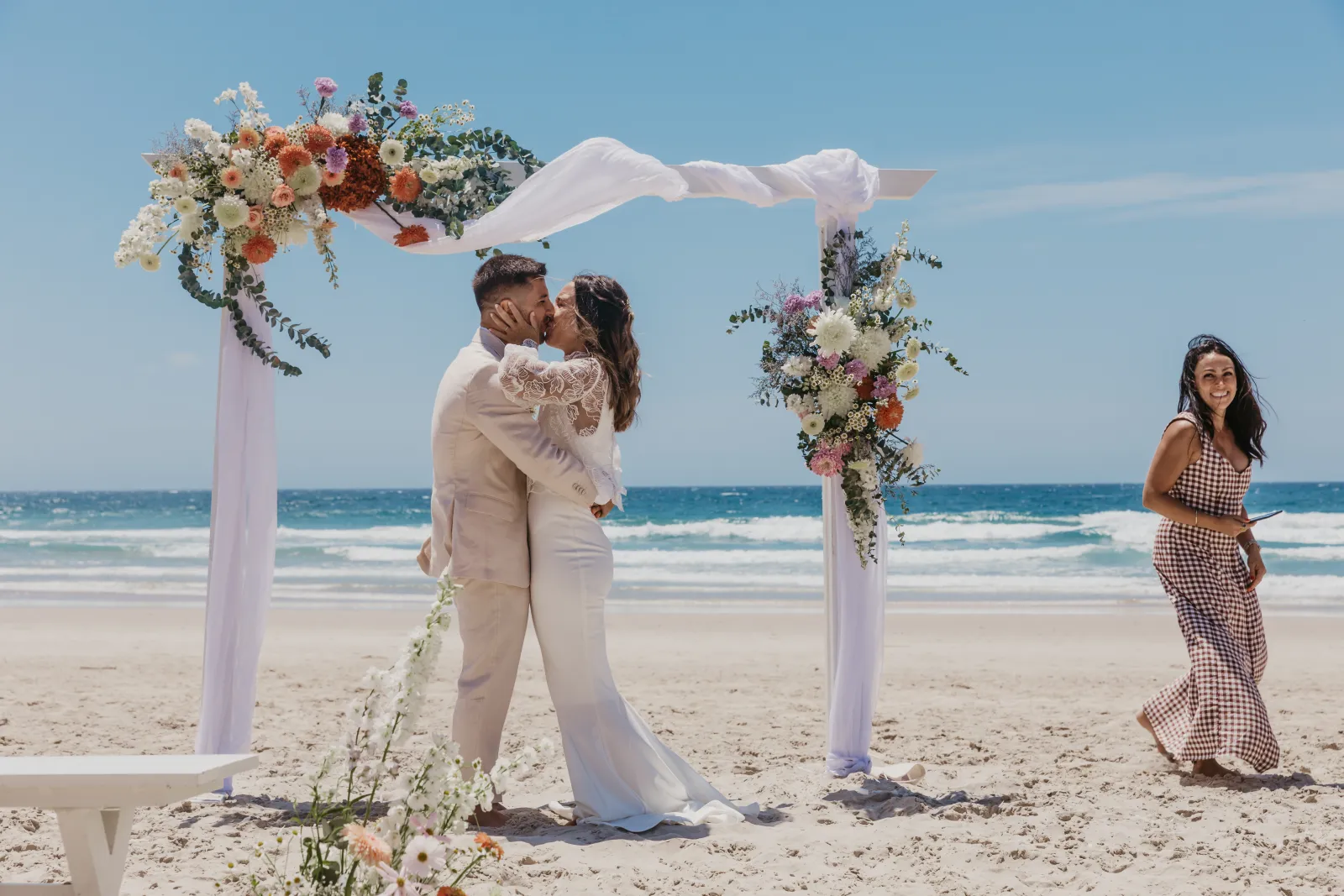 Wedding ceremony on the Gold Coast with Ellie
